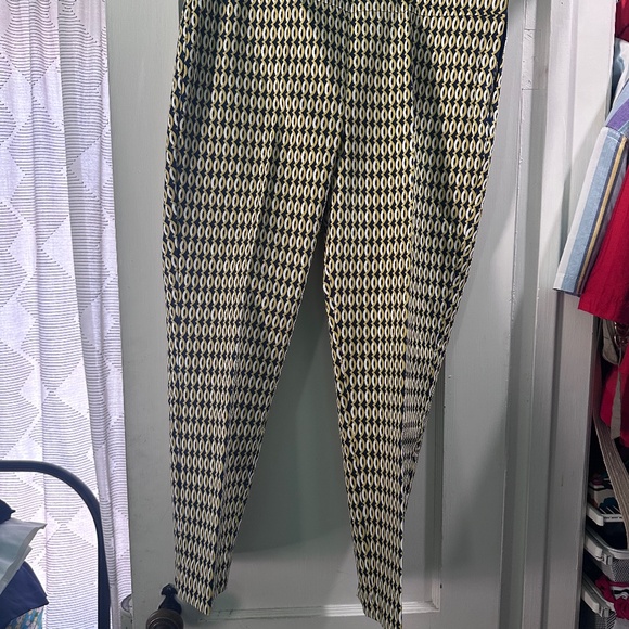 TALBOTS CHATHAM SLIM ANKLE PANTS - patterned - Picture 1 of 2